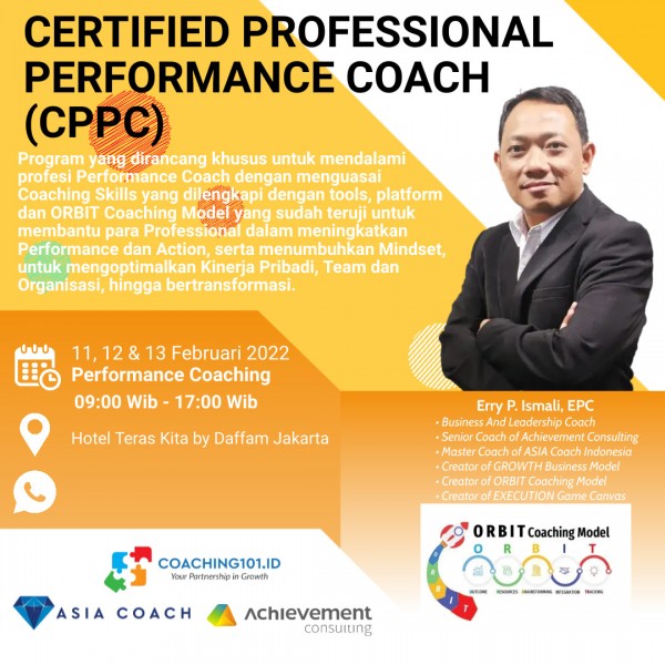 CPPC (CERTIFIED PROFESSIONAL PERFORMANCE COACH)